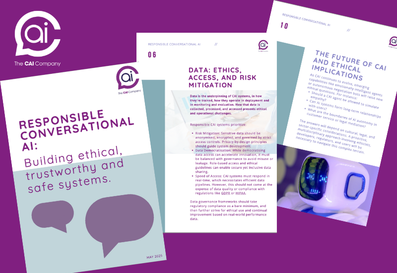 Responsible CAI White paper - 3 pages shown