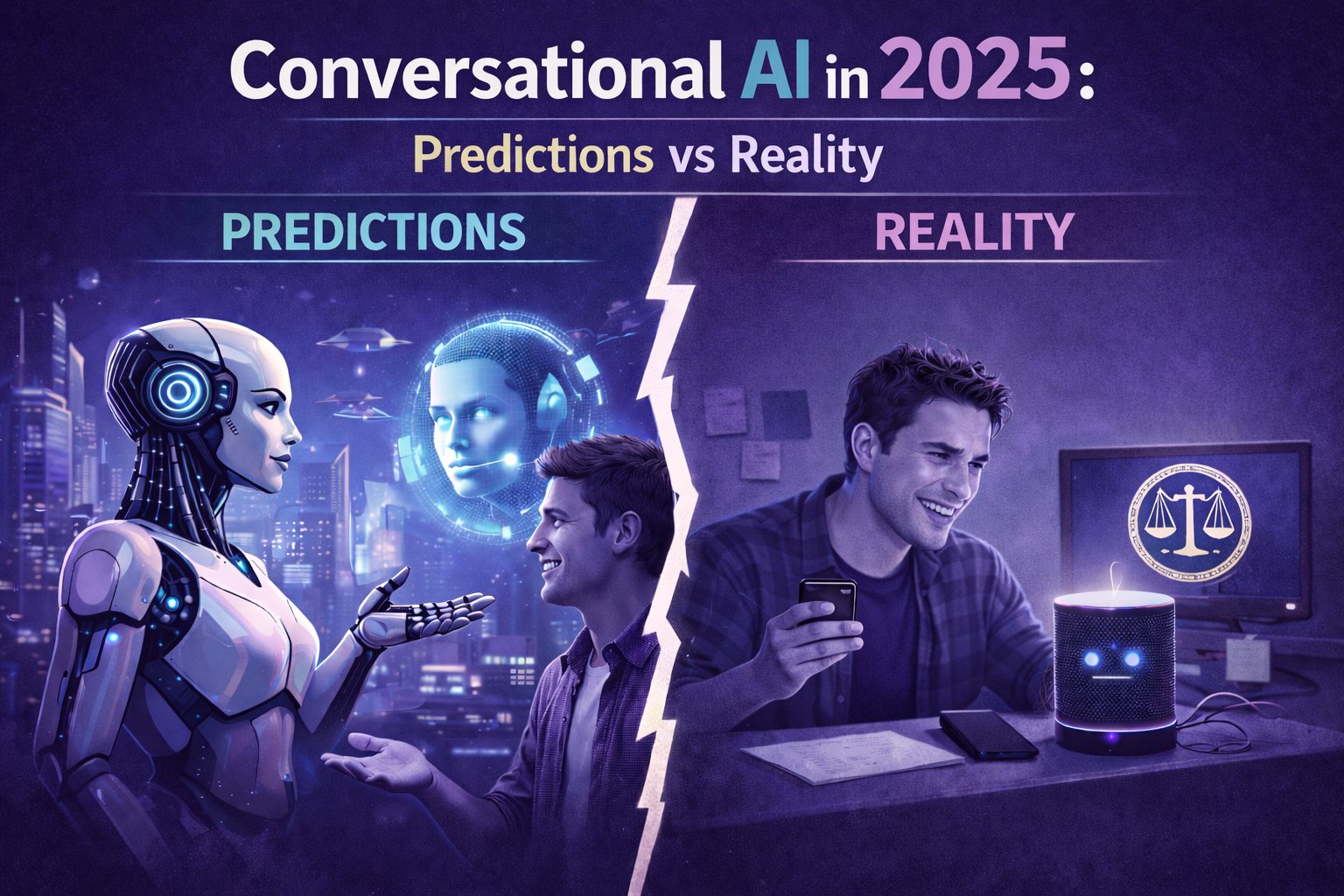 Blog image Conversational AI 2025 Predictions vs Reality Dec 2025
