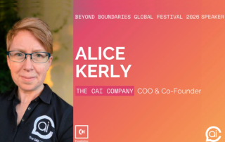 Alice Kerly headshot promoting Beyond Boundaries