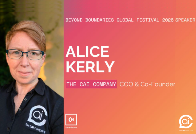 Alice Kerly headshot promoting Beyond Boundaries