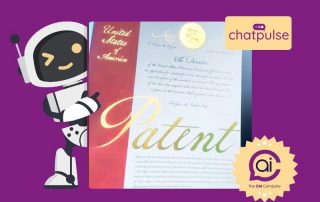 Patent certificate for Chatpulse